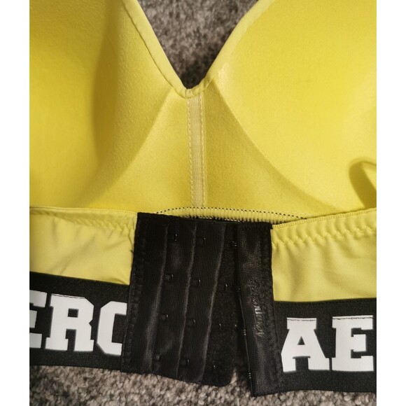 Aeropostale Convertible Yellow Bra Size 36 C Wireless - Picture 5 of 7